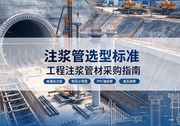 清丰注浆管选型标准